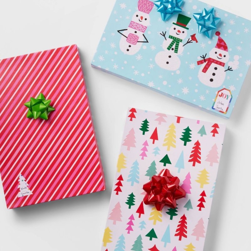 R6. 2 SETS - 3 Count Shirt Boxes - Winter / Christmas - 14.25” x 9.5” x 1.9” NEW - Picture 2 of 8